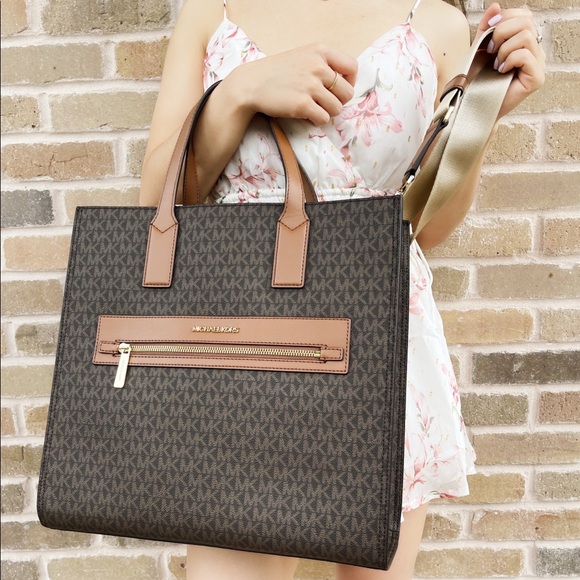 Gaby’sBags💕NWT Michael Kors XL Tote Satchel bag - Picture 4 of 9